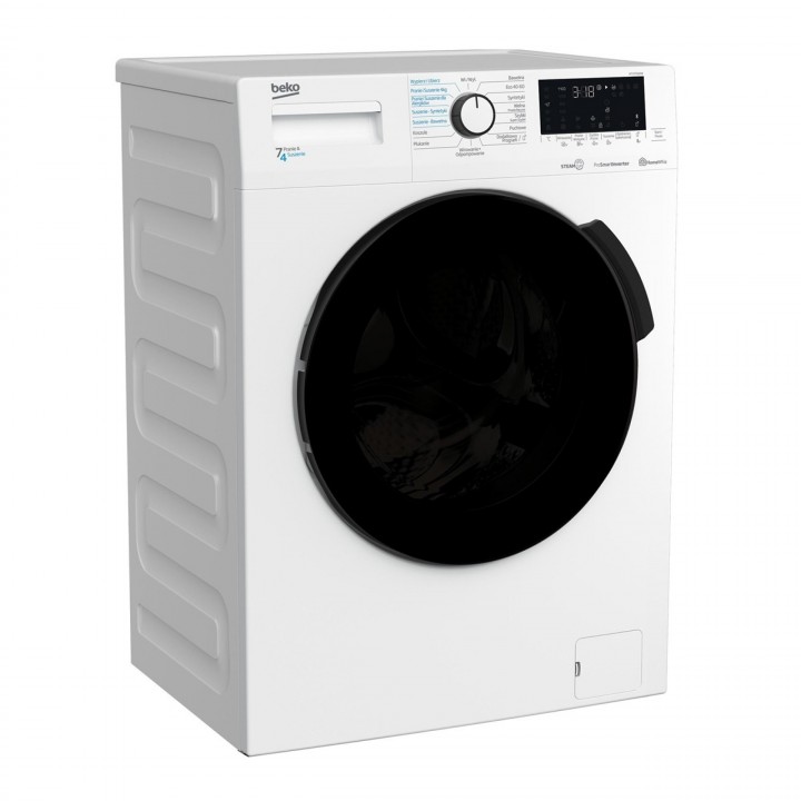 [D7211] PRALKA SUSZARKA BEKO HTV7716XW  7/4 KG  1400 OBR/MIN 